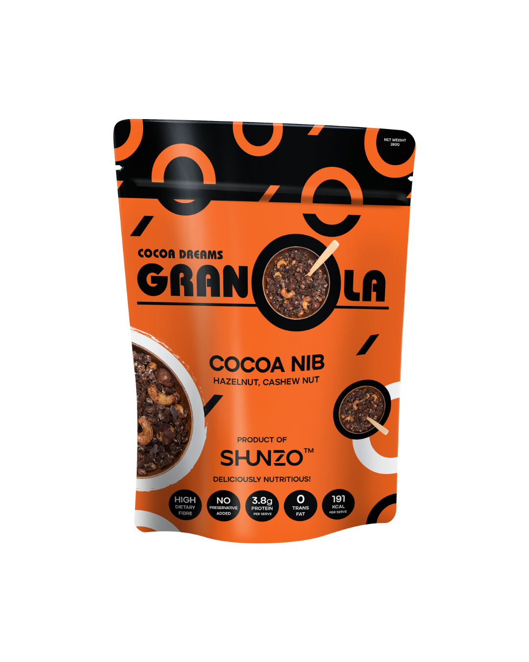 Cocoa Dreams Granola (Poyi)